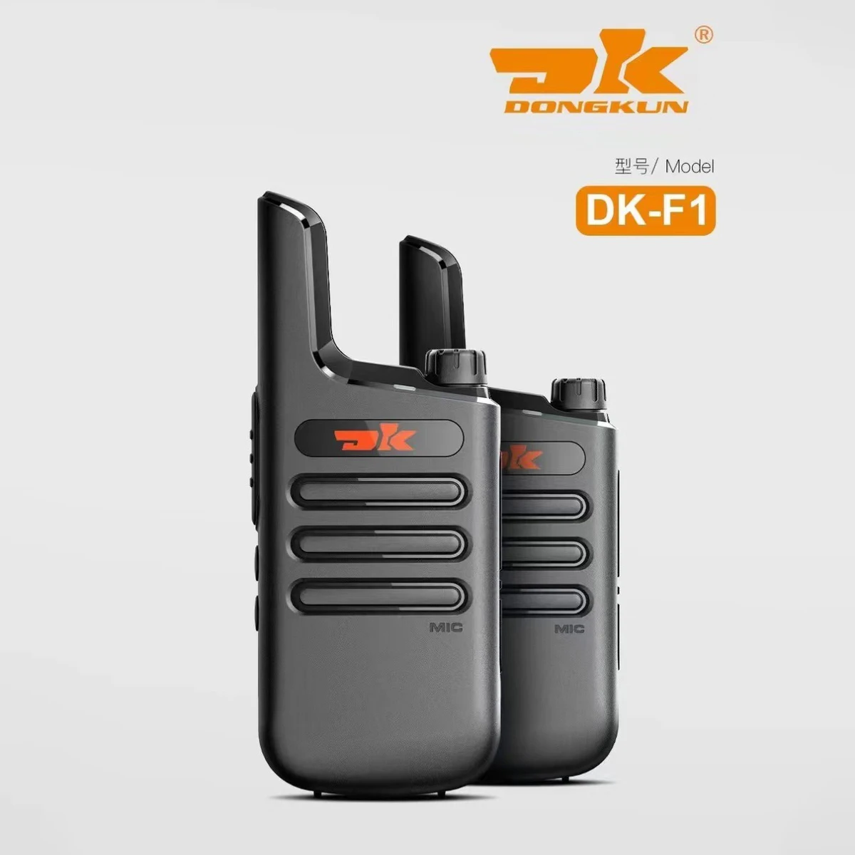 Mini Walkie Talkie 400-480MHz 16Channels UHF Radio Tpye-C Wireless Copy Frequency Portable Two Way Radio for Hotels Restaurants