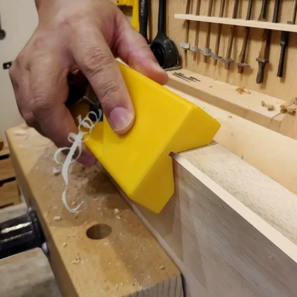 

Woodworking 45 Degree Chamfering Tool Manual Planer for Edge Trimming and Board Deburring
