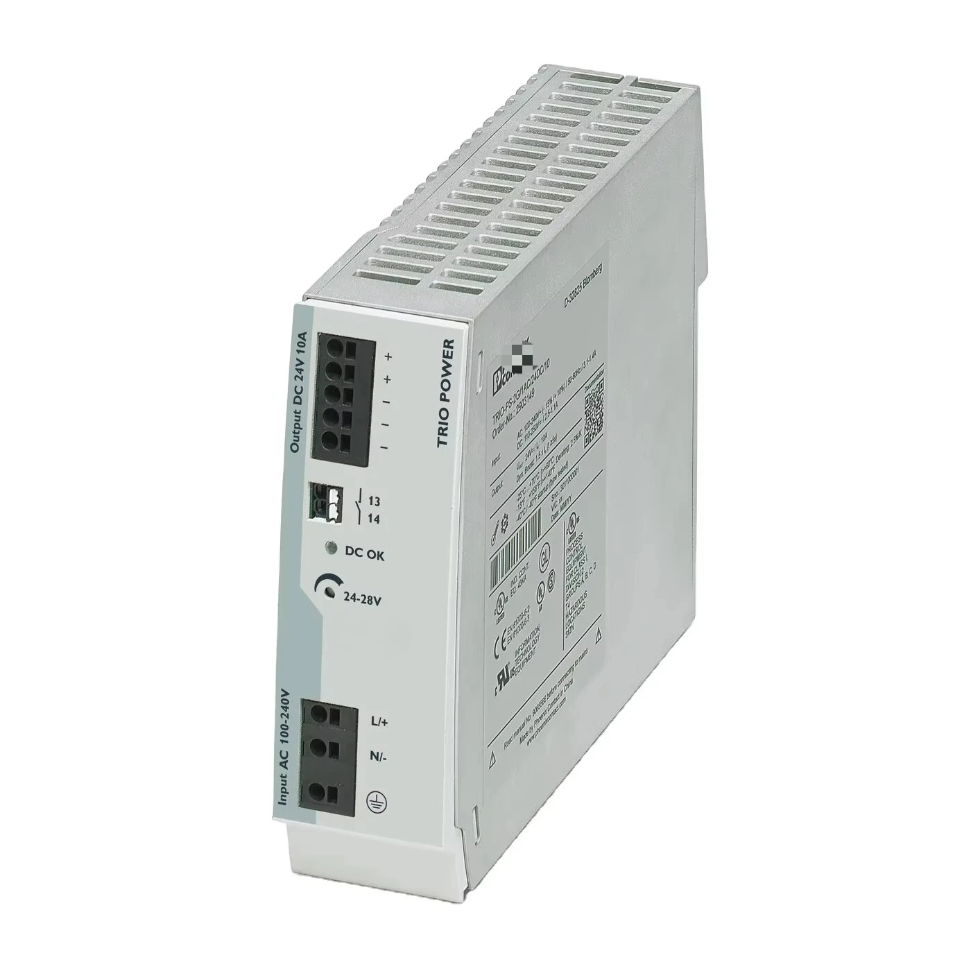 

High Quality 24v Power Supply TRIO-PS-2G/1AC/24DC/10-2903149/Power Supply Switching