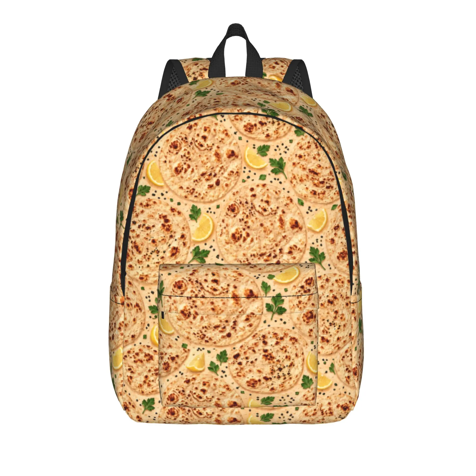 Lemon Pizza Accent Backpack  Outdoor Backpacks Unisex Style High School Bags Colorful Lightweight Rucksack