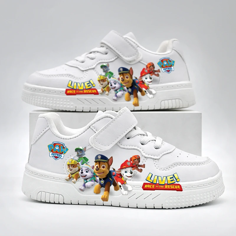 Kinder PAW Patrol Cartoon Freizeitschuhe Neues Design Weiße Sportschuhe für Jungen und Mädchen Rutschfeste Atmungsaktive Outdoor-Sneaker – Detail 2
