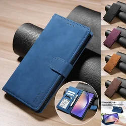 Wallet Card Slot Flip Leather Case For Samsung Galaxy A05s A13 A14 A15 A34 A35 A52 A53 A54 A55 S24 Ultra S23 S22 Plus S21 S20 FE