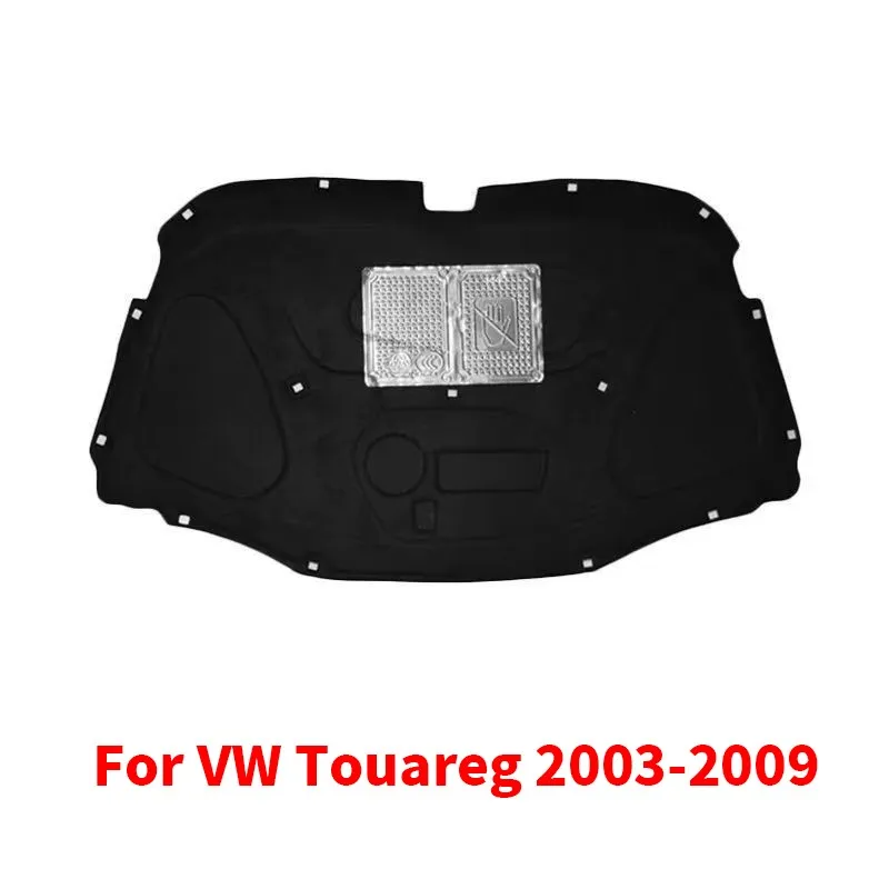 Front Engine Cover Hood Insulation Pad Heat Shield Mat For VW Touareg 2003-2009