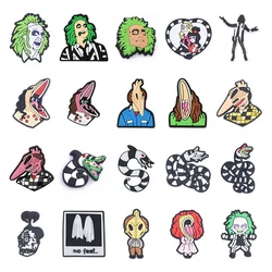 Horror Charms For Clogs Snake Shoes Accessories Garden Shoe Buckle Decorations Kids Halloween Gifts