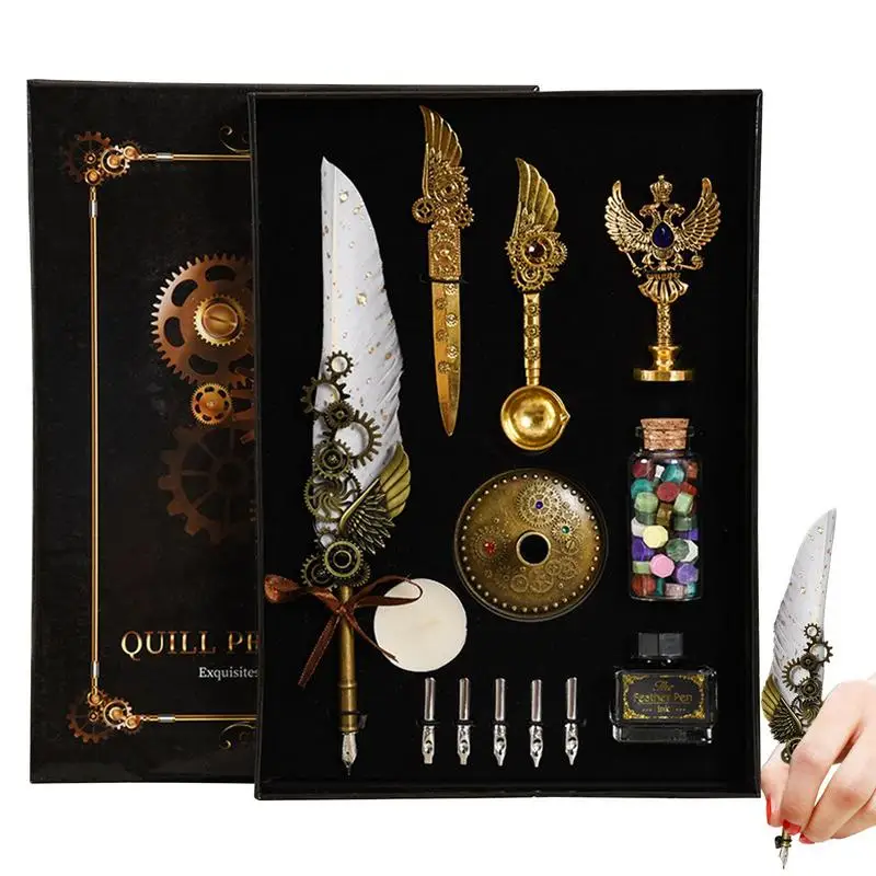 

Перьевая ручка, набор чернил, канцелярские принадлежности, набор чернил для письма, набор чернил и чернил, полный универсальный набор каллиграфических ручек для