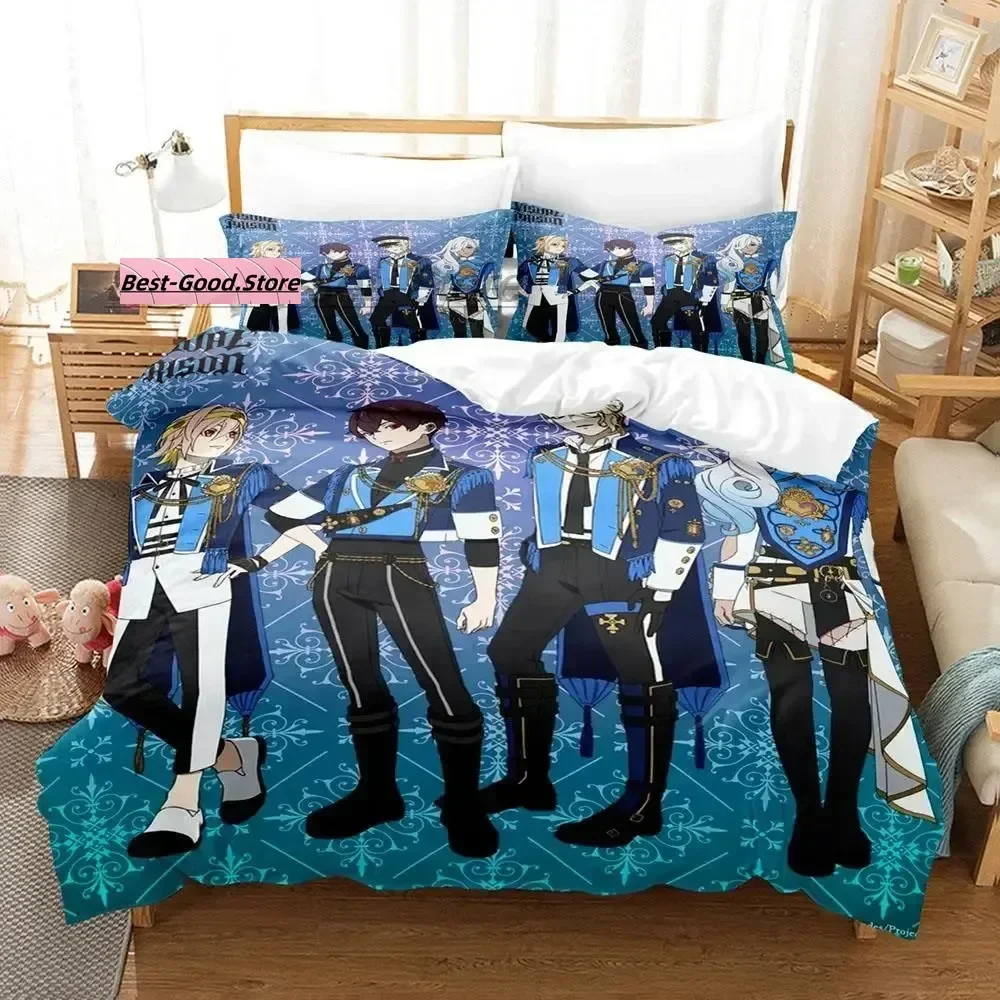 

VISUAL PRISON 3D Print Anime Kawaii Bed Set Duvet Cover Pillowcase Bedding Set Bed Linen Sheet Quilt Cover Full Queen King Size