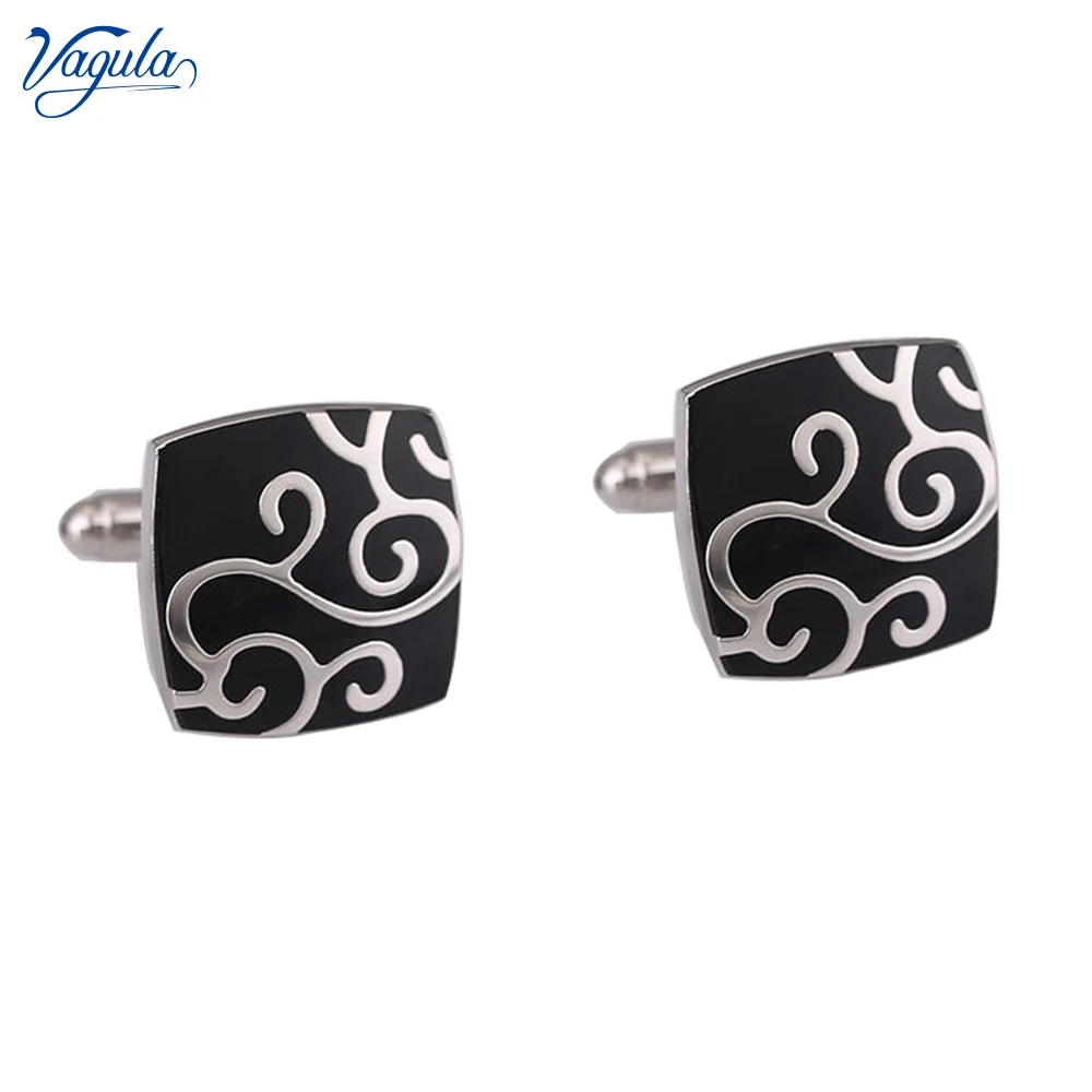 VAGULA Trendy Cufflinks Brass Cuff-links French Shirt Gemelos Bouton Men Jewelry 302