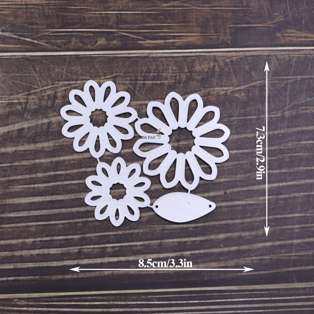 Petal Flower Metal Dies Cutting for Scrapbooking Embossing DIY Manual Photo Album Decor Knife Mold Craft Stencils