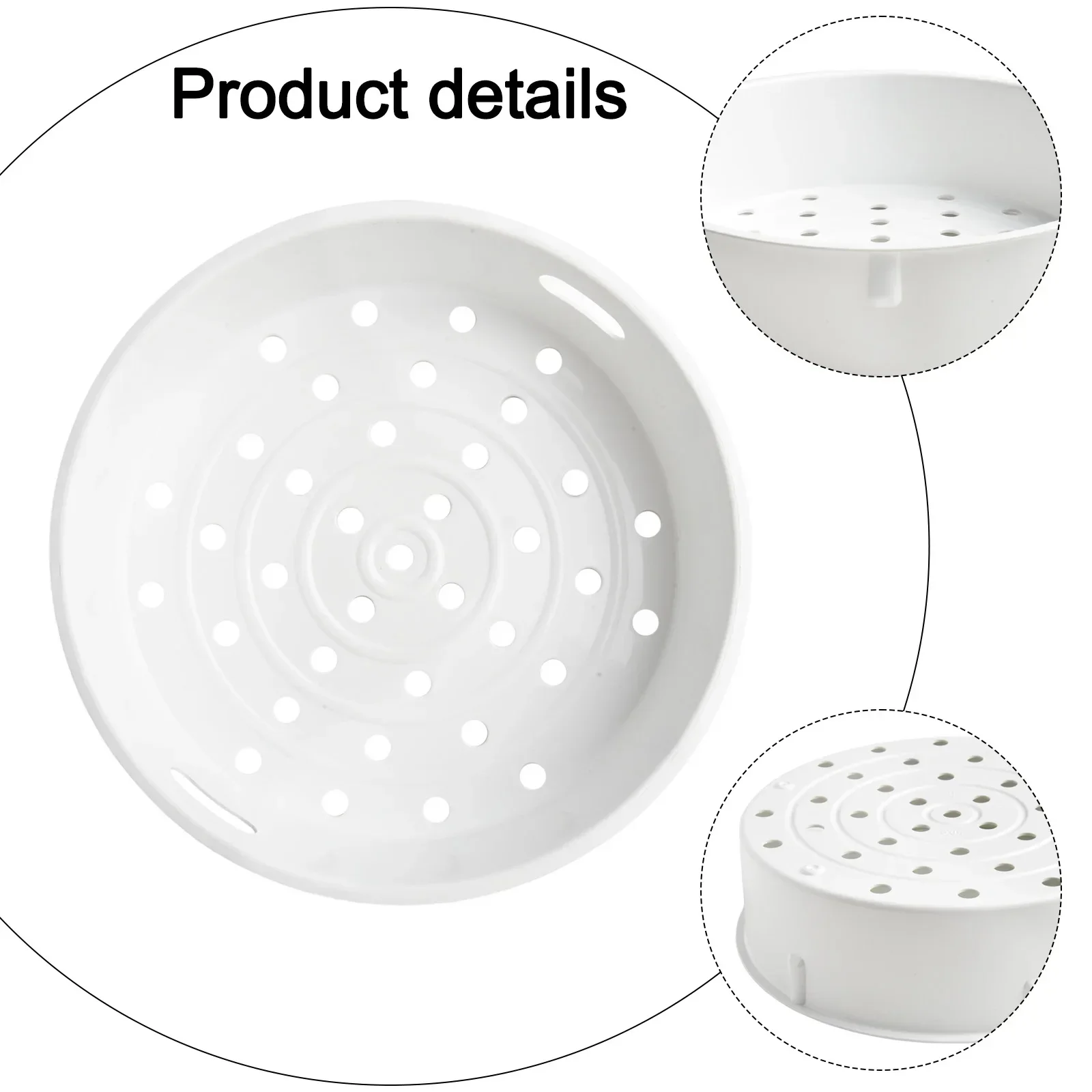 3/4/5L Steamer Basket Food Grade Plastic Steaming Rack Applicable Rice Cooker Steamer Rack Steamer Grid Kitchen Cookware