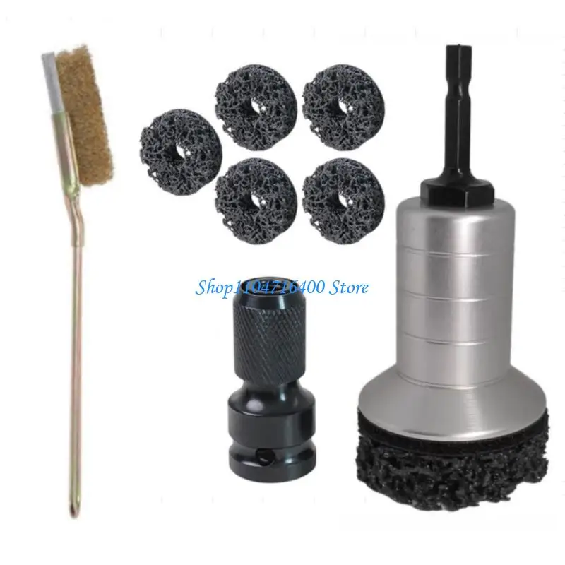 y1gd Versatile Wheel Care Grinding Attachment Strong strength Abs Shell Grinding Tool Simple Operate for Efficient Deburring