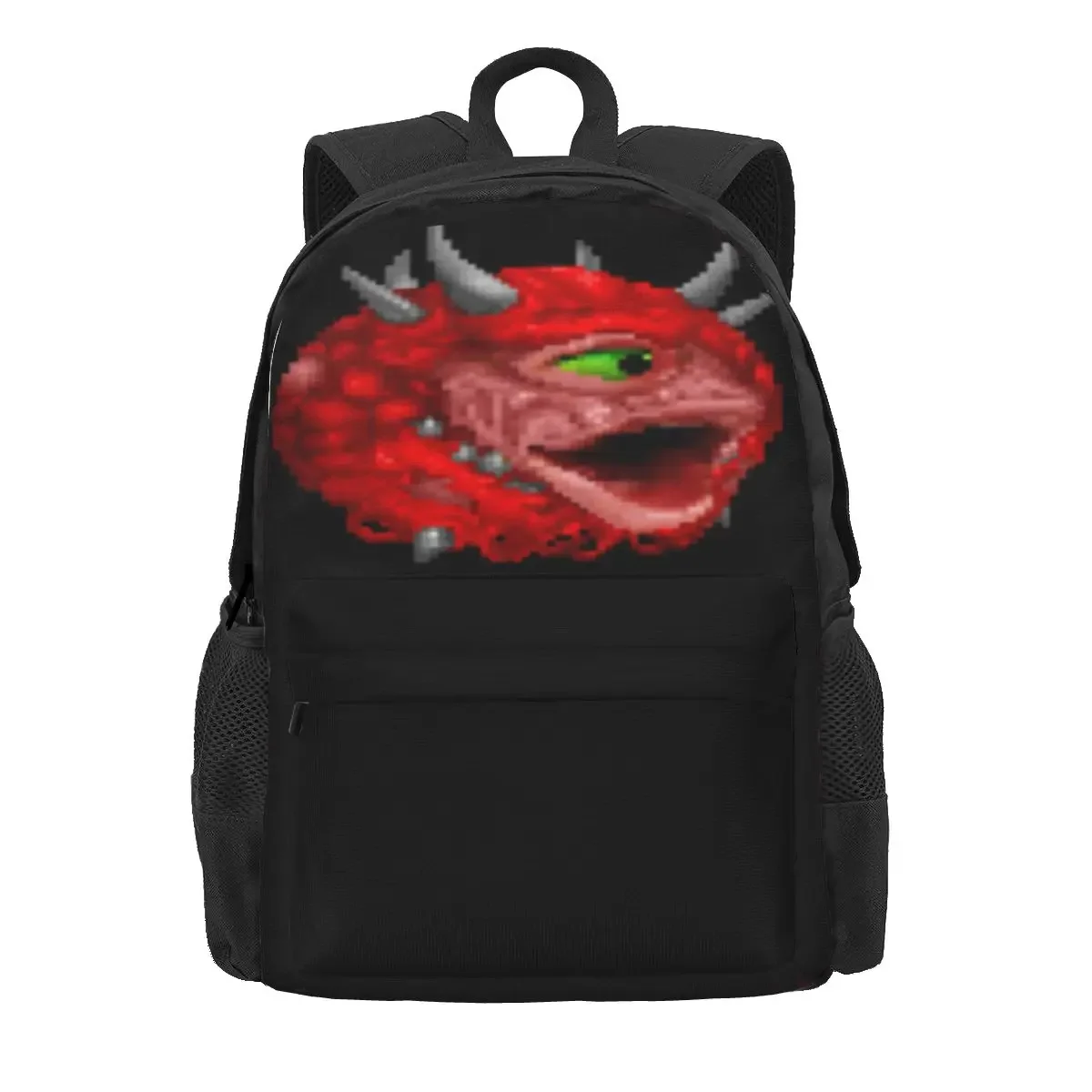 Cacodemon Poggers Rucksäcke Jungen Mädchen Bücher tasche Studenten Schult aschen Cartoon Kinder Rucksack Laptop Rucksack Umhängetasche