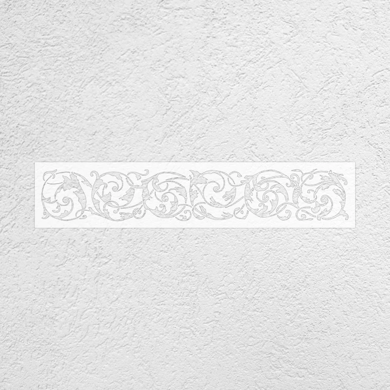 90cm - 120cm Waistline Stencil Wall For Painting Decorative Decor Plaster Template  To Paint Extra Divider Vintage Rococo S555