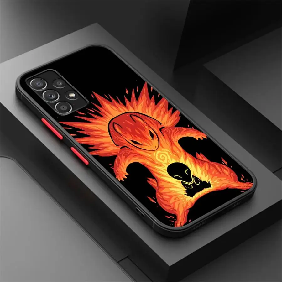 Case for Samsung Galaxy A55 5G A52 A54 A53 A51 A25 A24 A23 A35 A34 A33 A32 A16 A15 A14 Phone Cover Pokemons Cartoon - náhled 5