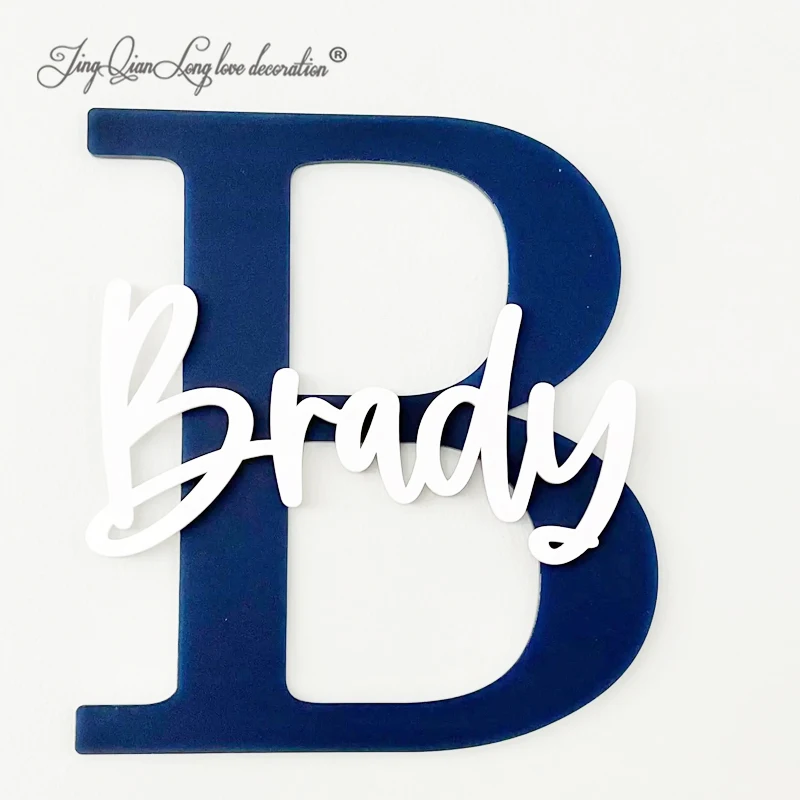 Custom Name Sign  Kids Room Name Sign  Initial Sign| Name Wall Art  Child Name Sign Baby Name Sign  Nursery Name SignBedroom Dec