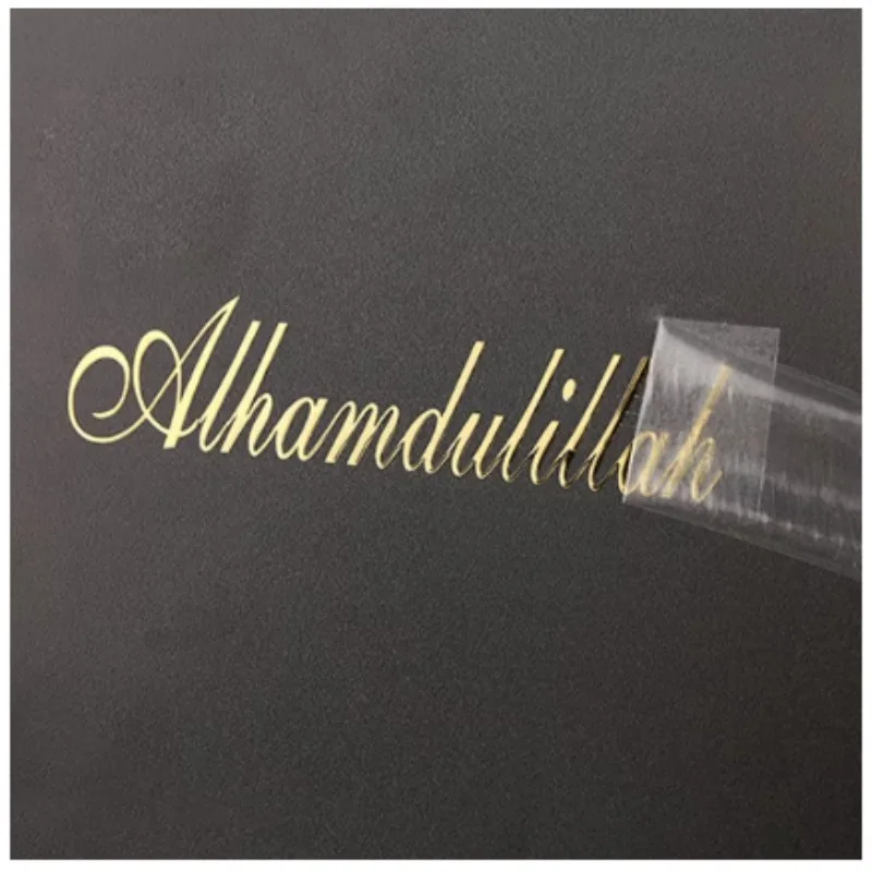 Custom Transfer 3D Sticker, Metal Logo, DIY Personalized Label Decal, Waterproof Name, Self-adhesive Brand Holograph Foil