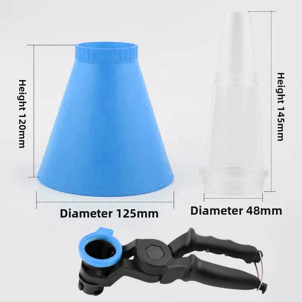 Oil Change Funnel for Cars with Fixed-Angle Clamp Base and Precision Filter Screen to Support Controlled Fluid Transfer