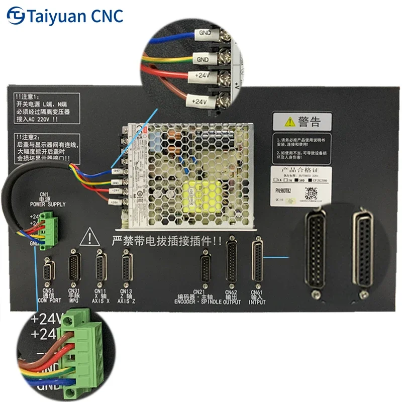 

The 2-axis Full English CNC Turning Controller Supports The Macro Function Of The Lathe System Metal Working Controller