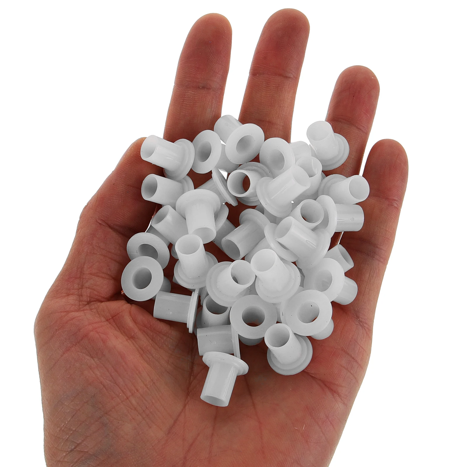 

40pcs Replacement Skate Axle Spacers Inline Screw Plastic Shaft Gaskets Roller Skate Accessories Durable Side Plugs Bearing