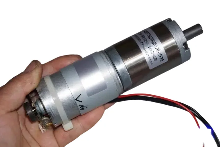 42 مللي متر 775 محرك تروس كوكبي 12 فولت/18 فولت/24 فولت 139:1 نسبة 4-مرحلة مخفض معدني ث/0.3-0.4A بدون تحميل للصناعة