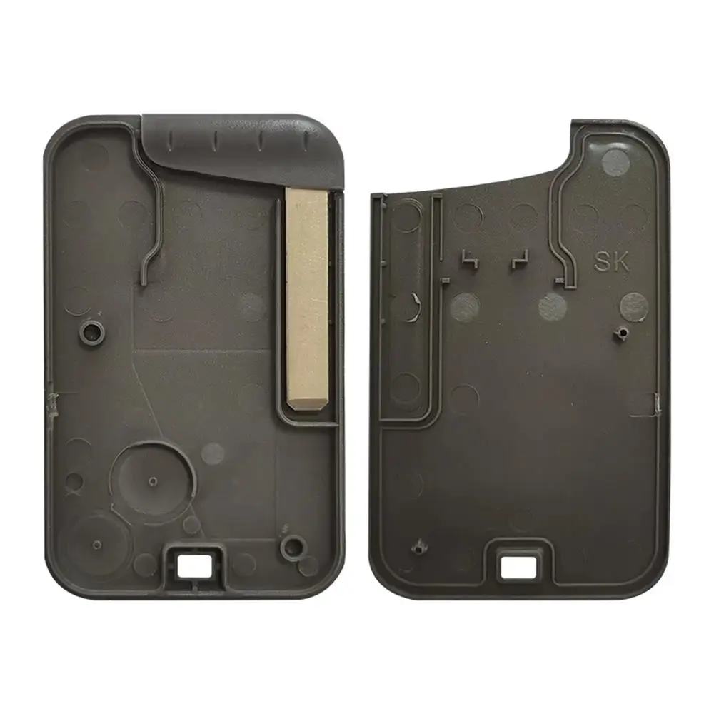 XNRKEY 10/20/30pcs 2 Button Remote Card Key Shell for Renault Laguna Espace Velstais Card Key Case Cover With Grey Blade