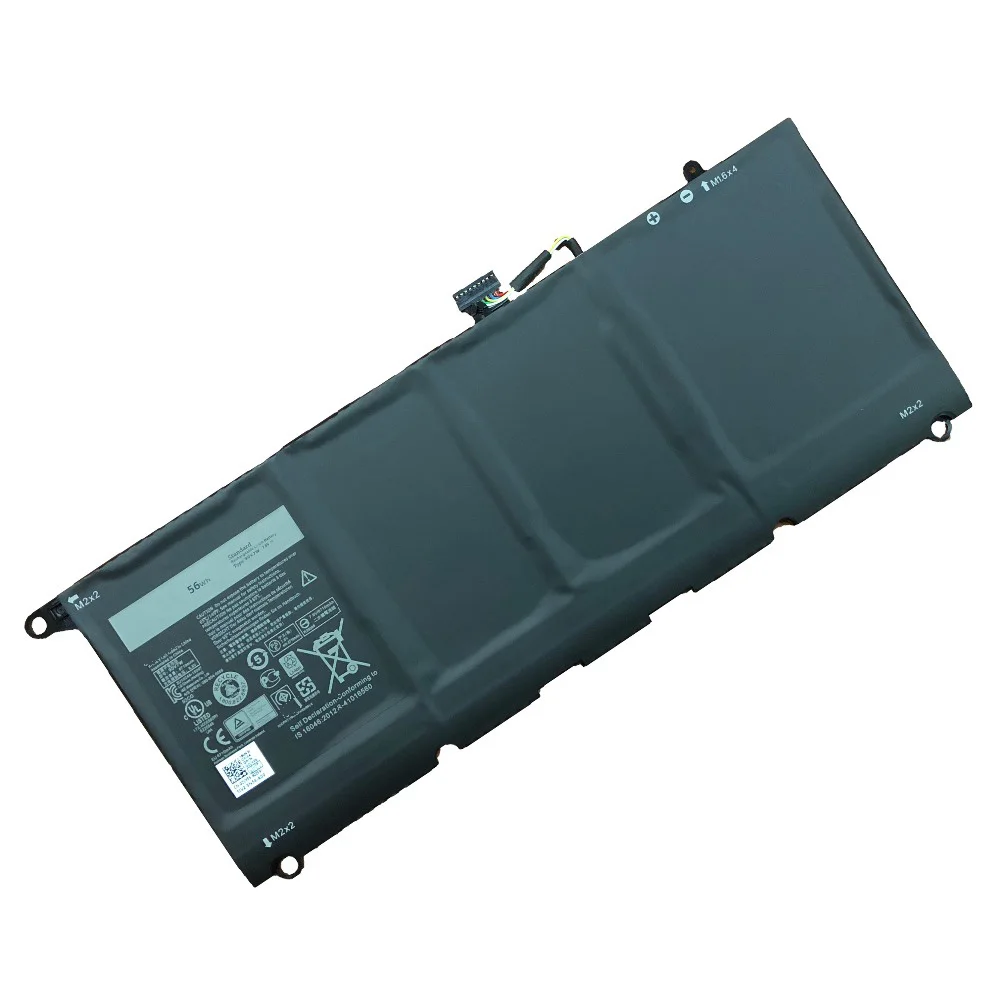 7.6V 56Wh/7360MAH 90V7W New Original 90V7W Laptop Battery for Dell  XPS13-9343 XPS13 9350 90V7W JD25G DIN02 P54G