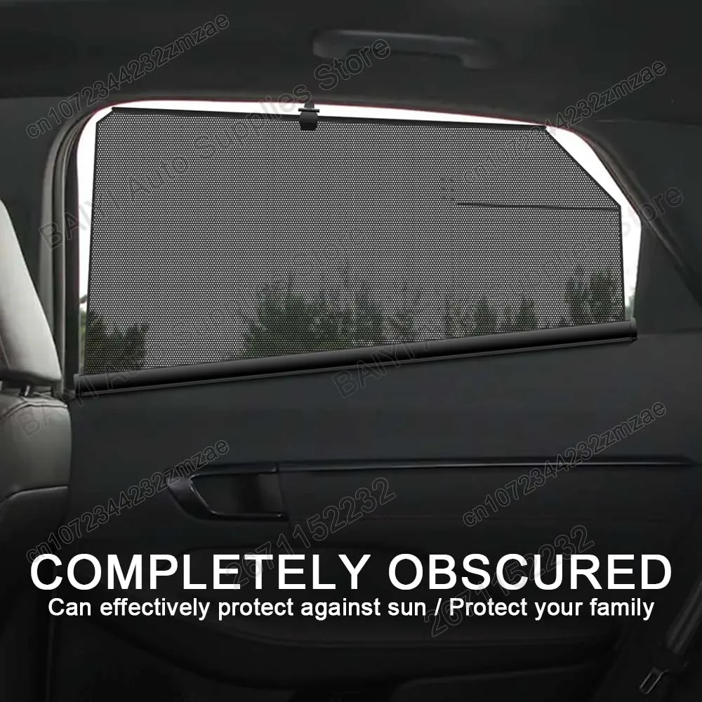 Customizable Car Sunshade For Hyundai Sonata Side Windows Automatic Retractable Sun Visor Other Car Accessories
