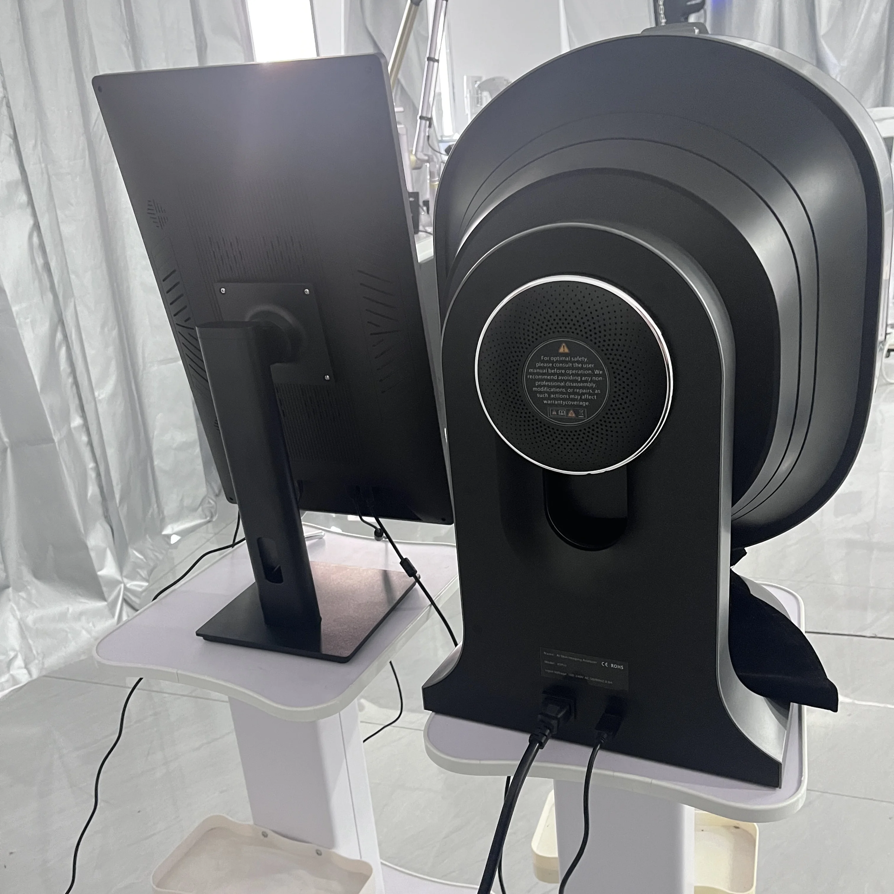 3D facial X5pro 21.5-inch camera scanner UV skin and hair analysis measuring machine digital facial scanner skin analyzer