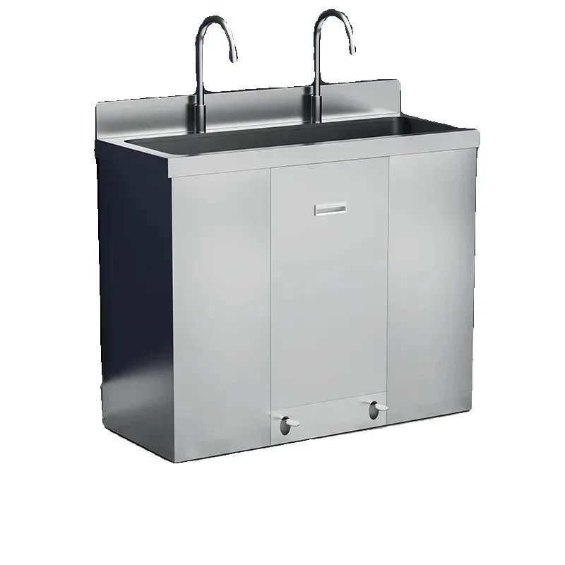 Food factory dust-free workshop operating room pedal sink induction pool