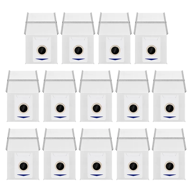 BBNV-14 個真空バッグ ECOVACS DEEBOT T30 オムニ/T30 最大/T30 プロロボット掃除機交換用ゴミ袋