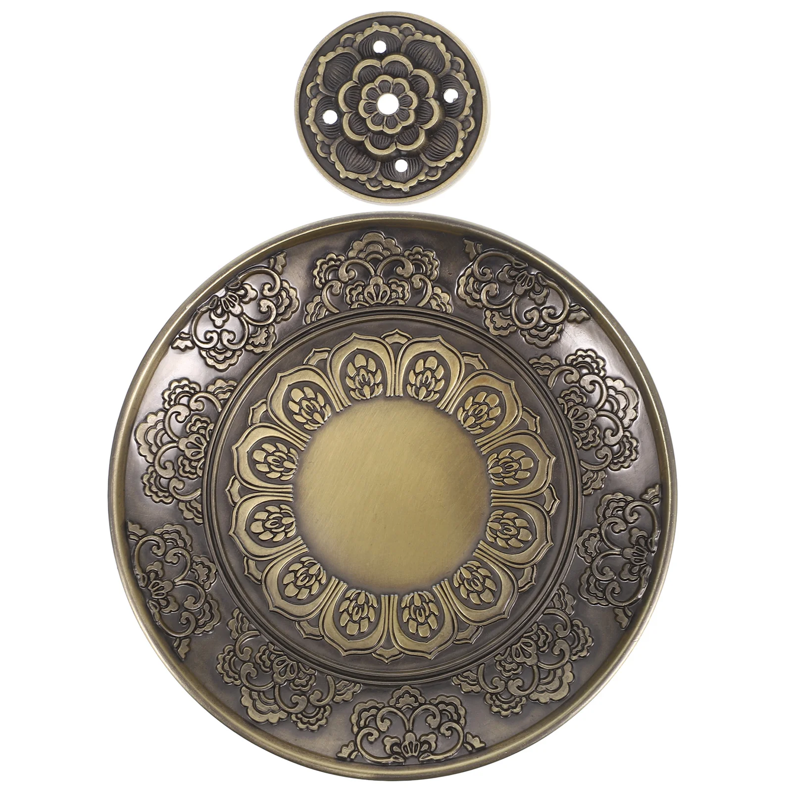 1 مجموعة سبائك الزنك البخور عصا حامل معدني لوتس تصميم الروائح الموقد للداخلية منعش حامل عصا البخور #1