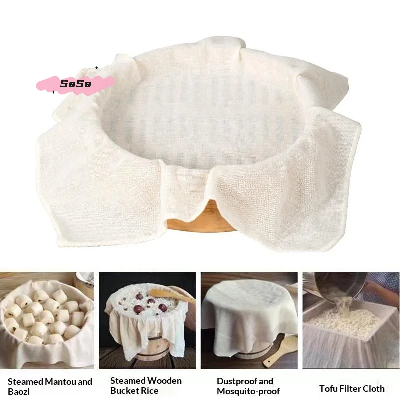 Kitchen Baking Drawer - 3 adet saf pamuklu buharlı pişirici
