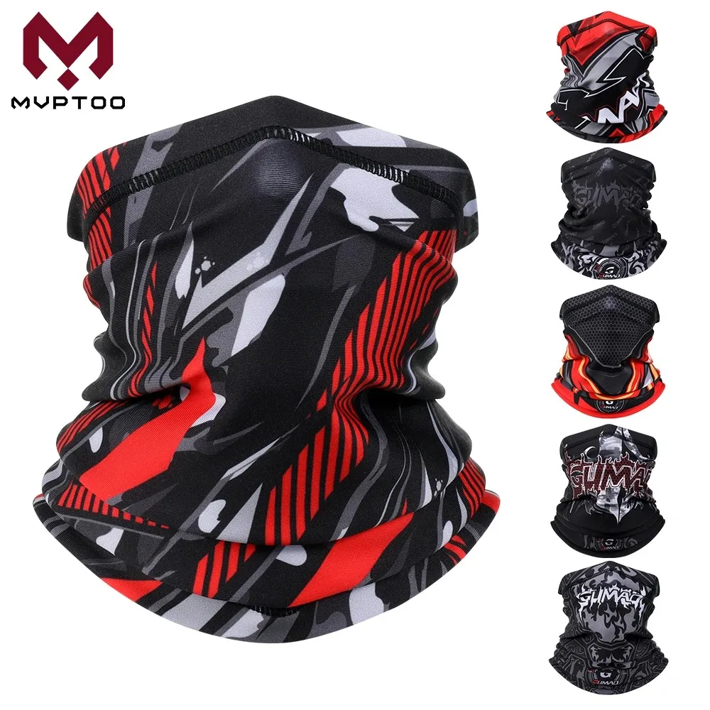 Cold Weather Motorcycle Bandana Skiing Cycling Bicycle Motocross Half Face Cover Windproof Warm Neck Tube Scarf Mask Protection