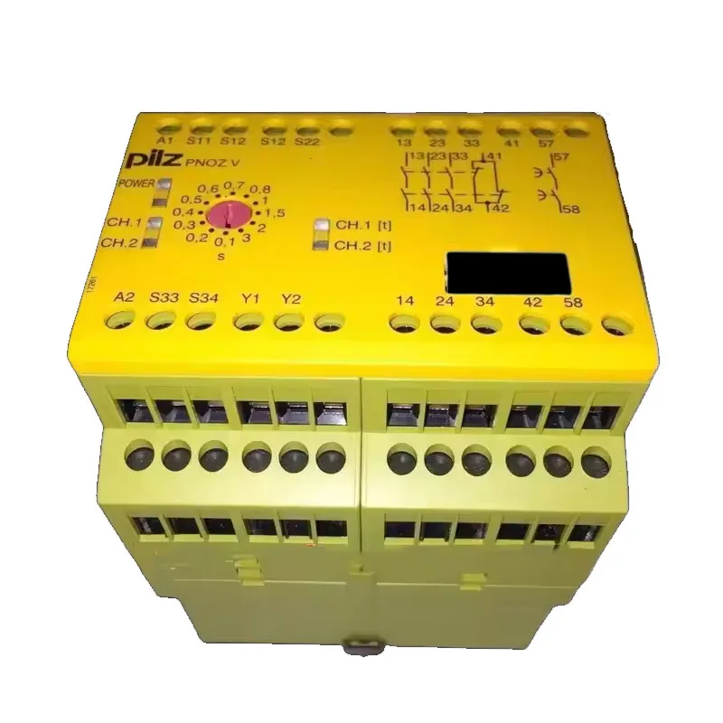 Новый оригинальный модуль реле безопасности pilz774789 V 3s 24 В постоянного тока 3n/o 1n/c 1n/o t на Фото №3