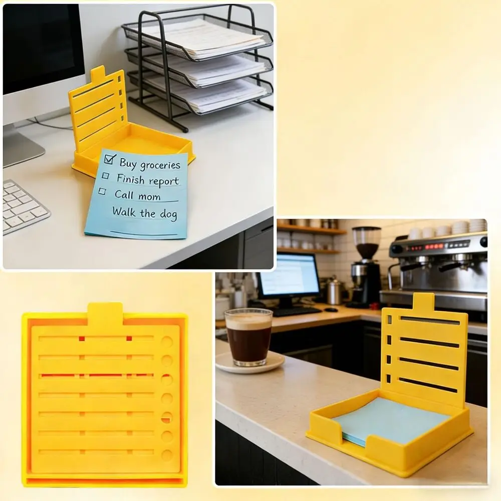 with Reusable List Templates Sticky Note Stencil and Holder Reusable Multiple Layouts Checklist Stencil Set Plastic Compact