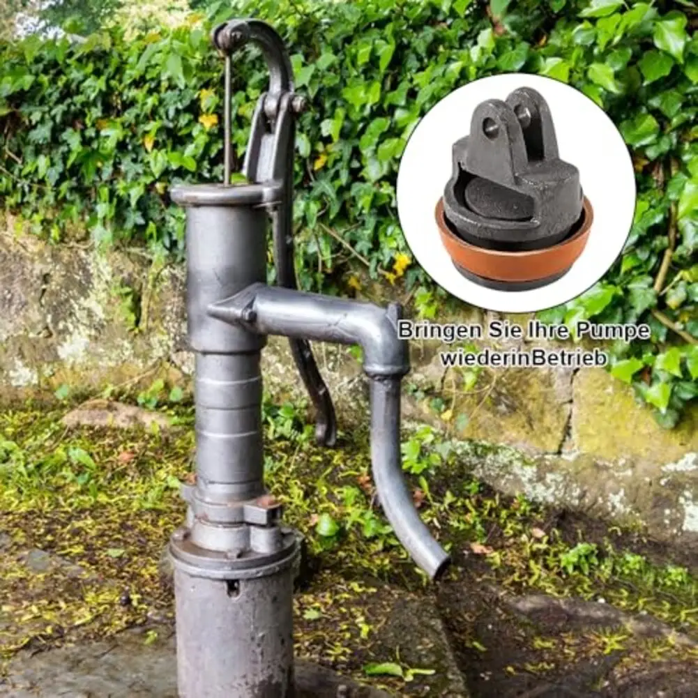 مكبس مضخة حديقة مكبس من الحديد الزهر للمهام اليومية، استخدام مريح متوافق مع مضخات المقبض سهلة التركيب #2