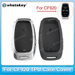 WhatsKey CF920 LCD Smart Remote Car Key Cover TUP Cover Case Protector Chain CF920 Display Key for Protection Anti Falling Lose