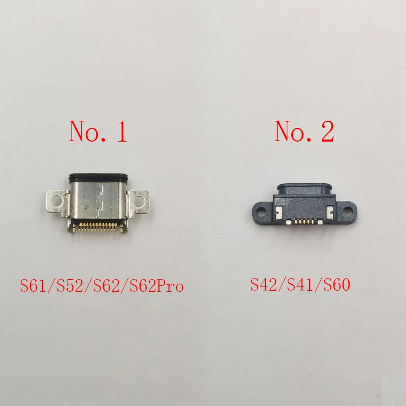 1-5Pcs Type C USB Charger Charging Jack Dock Connector Port For Caterpillar CAT S62 Pro S62Pro S60 S61 S52 S41 S42 Contact Plug