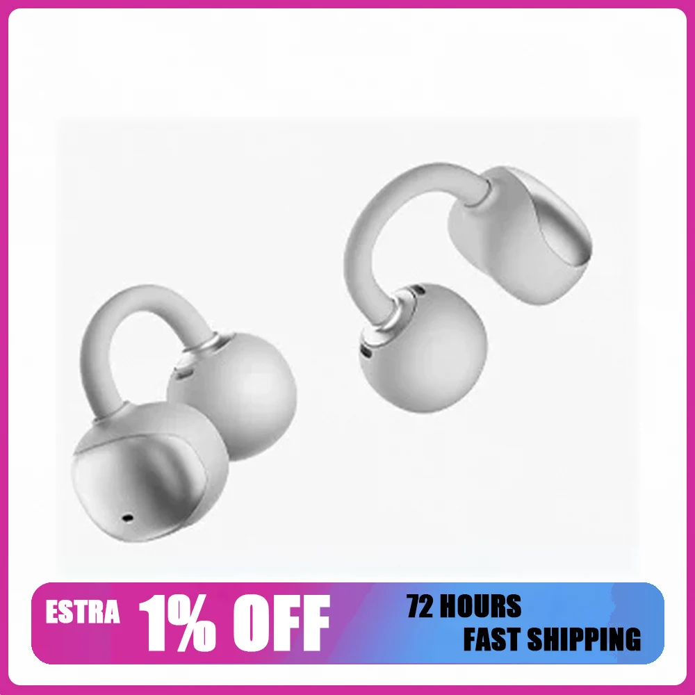 SIBYL EC200 Open Ear Clip Wireless Bluetooth Earbuds Ear Clip Headphones for Sports Daily Use