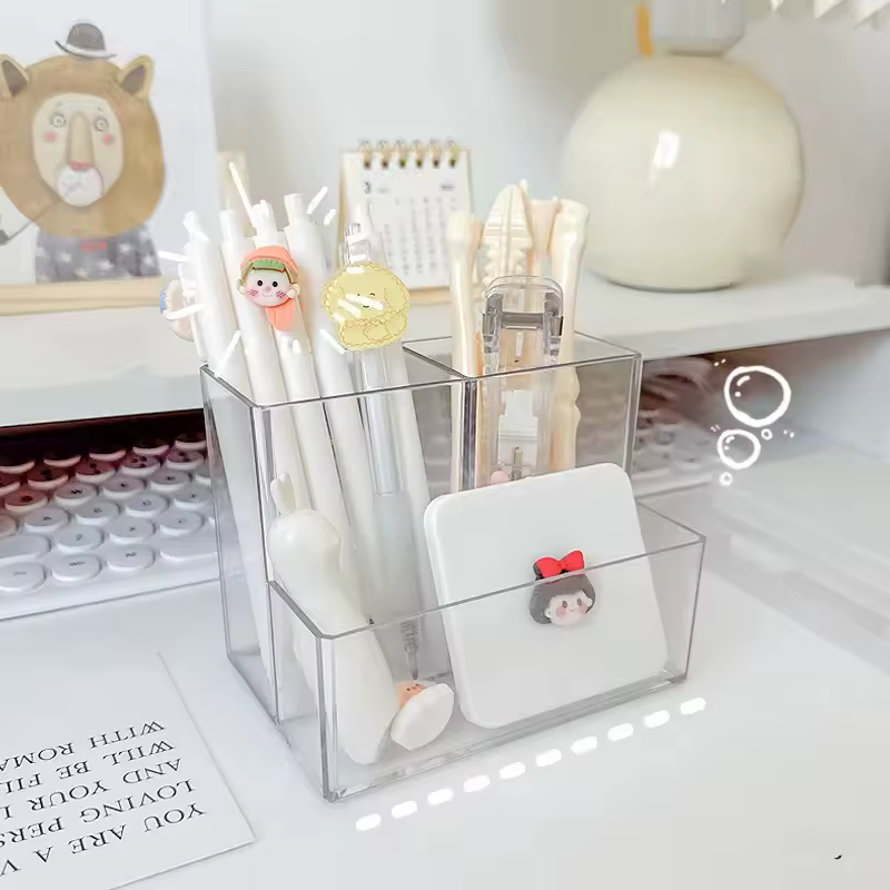 5. 투명 펜꽂이 박..