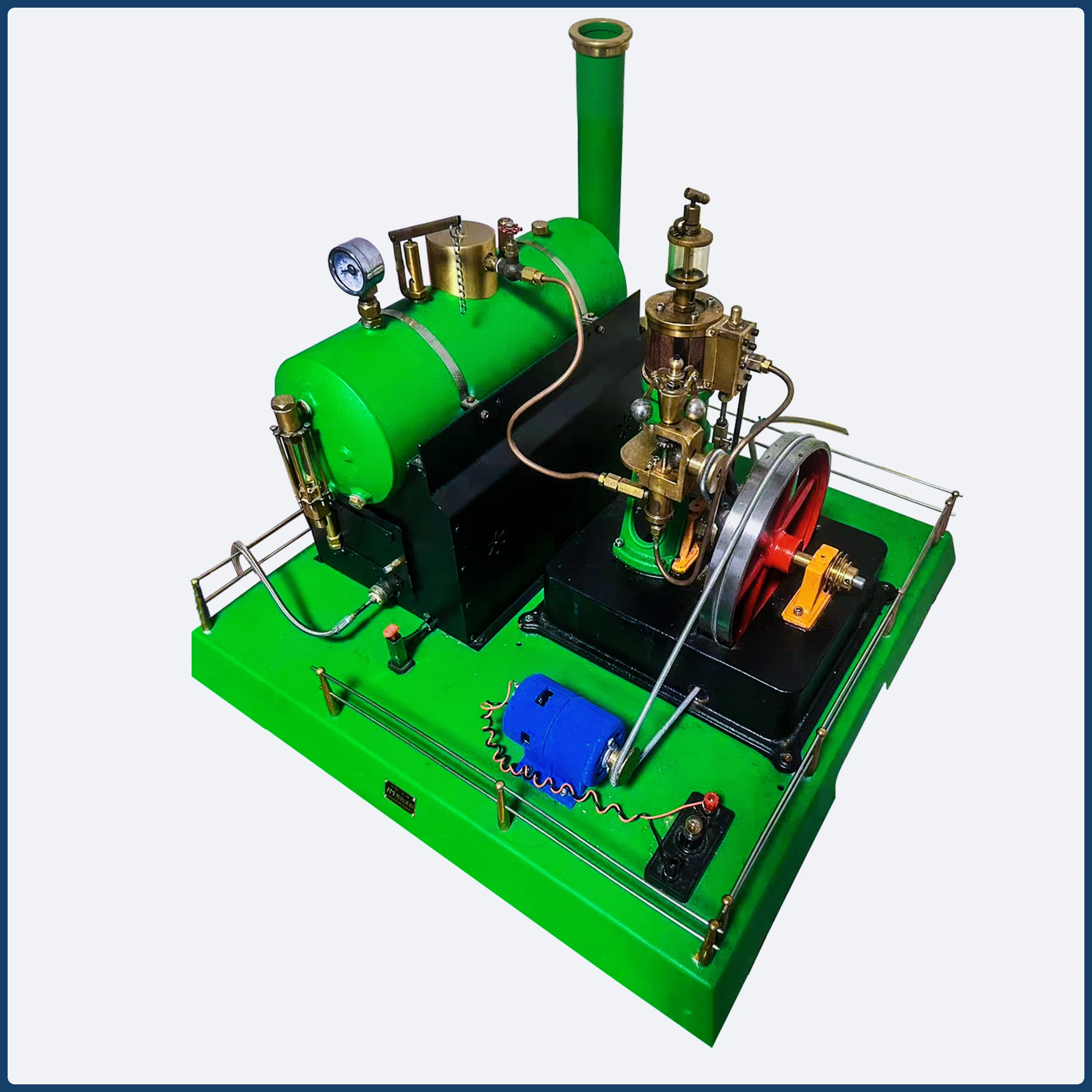 Nuevo modelo de motor de vapor de tren, totalmente de Metal, alta calidad, puede iniciar el regalo de colección de laboratorio científico de alta potencia