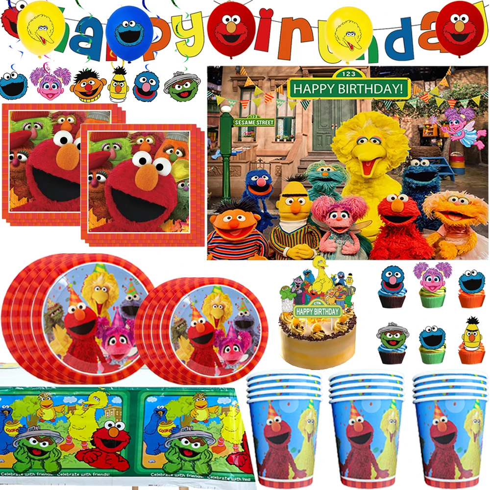set-decorazioni-per-festa-di-compleanno-a-tema-sesame-street-palloncini-piatti-bicchieri-striscione-set-stoviglie-per-baby-shower-regali-per-bambini
