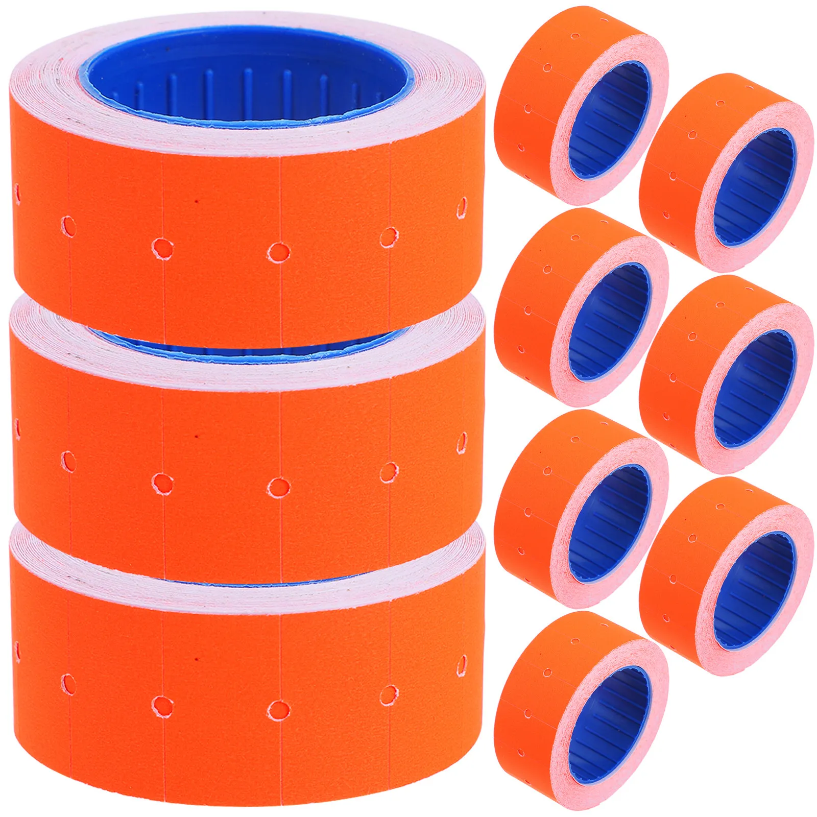 

10 Rolls Colored Price Tag Stickers Pricemarker Labels Price Label Paper for Shop Retail Compatible for Mx-5500 Pricing Labels