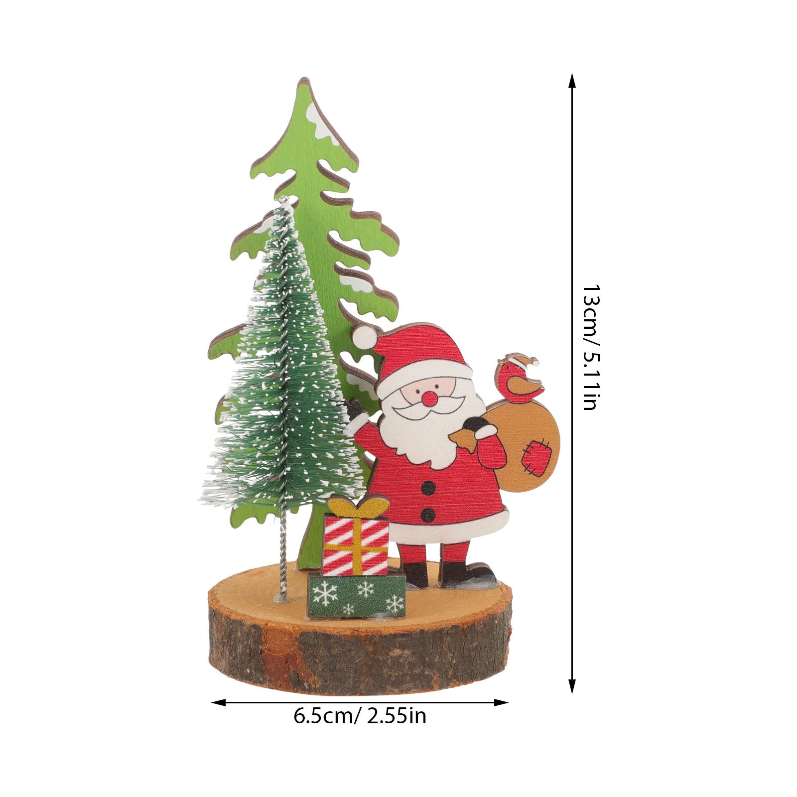 Natal de madeira papai noel sinal de mesa decoração de mesa de férias natal decoração de casa festa de natal ornamento artesanato de madeira peça central