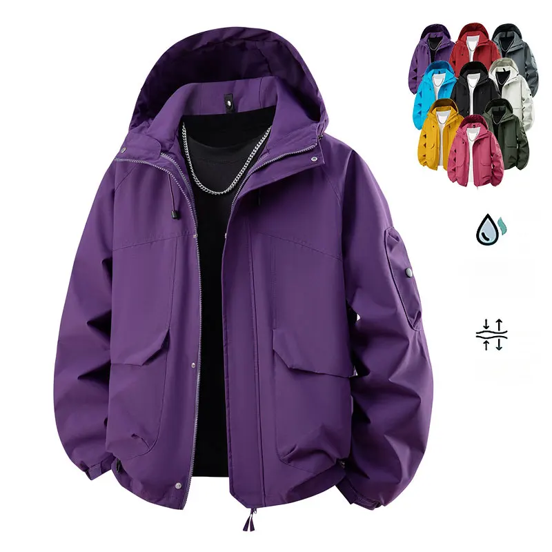 

Походные куртки мужские ветровки осенние водонепроницаемые походные пальто женские дорожные куртки повседневные весенние альпинистские куртки мужские