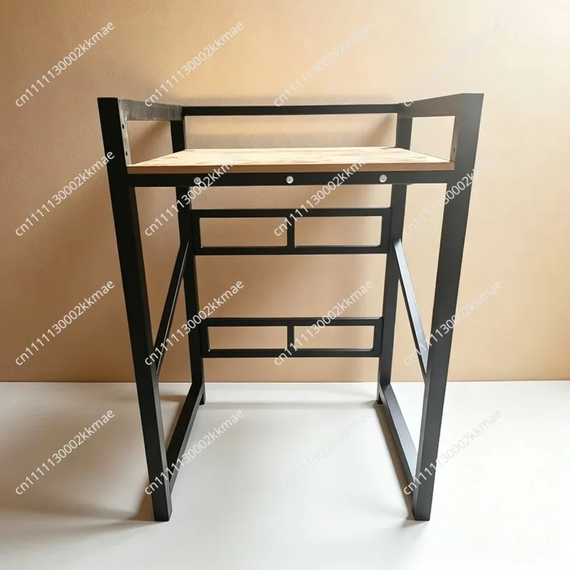 Heavy Duty Washer Dryer Shelf  Steel Wood Combo Stackable Storage Rack for Front Load Laundry Organizer