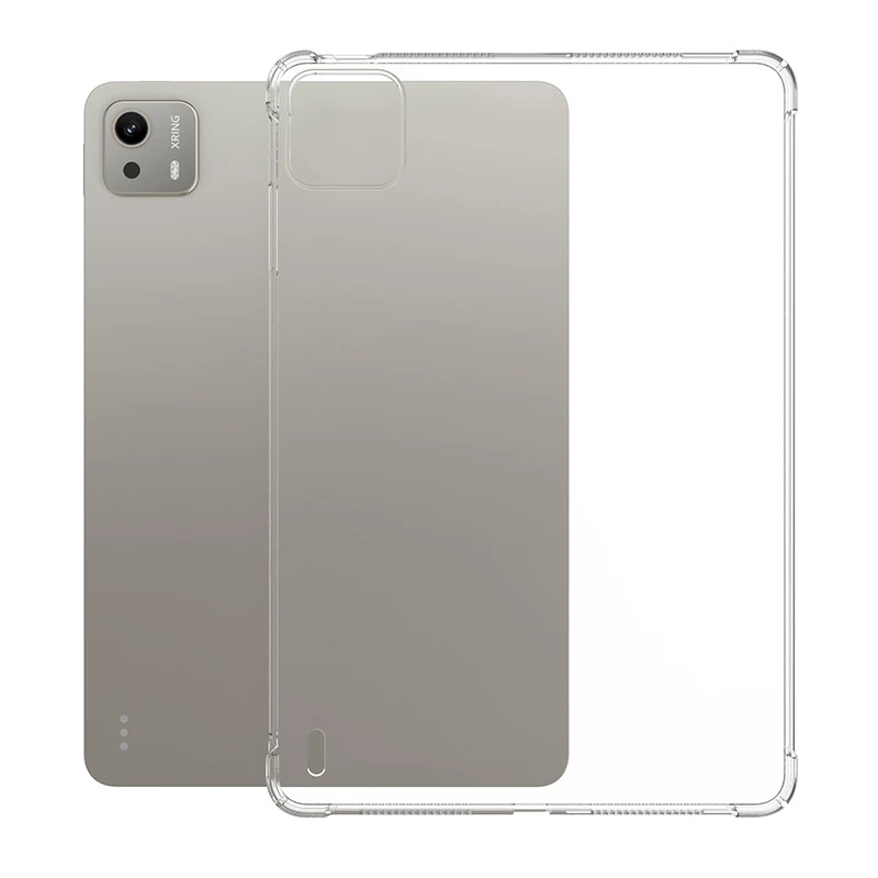 

​ 12,5-дюймовый 2025 утолщенный мягкий прозрачный чехол с подушкой безопасности для Xiaomi Pad 7S Pro, антижелтый чехол из ТПУ