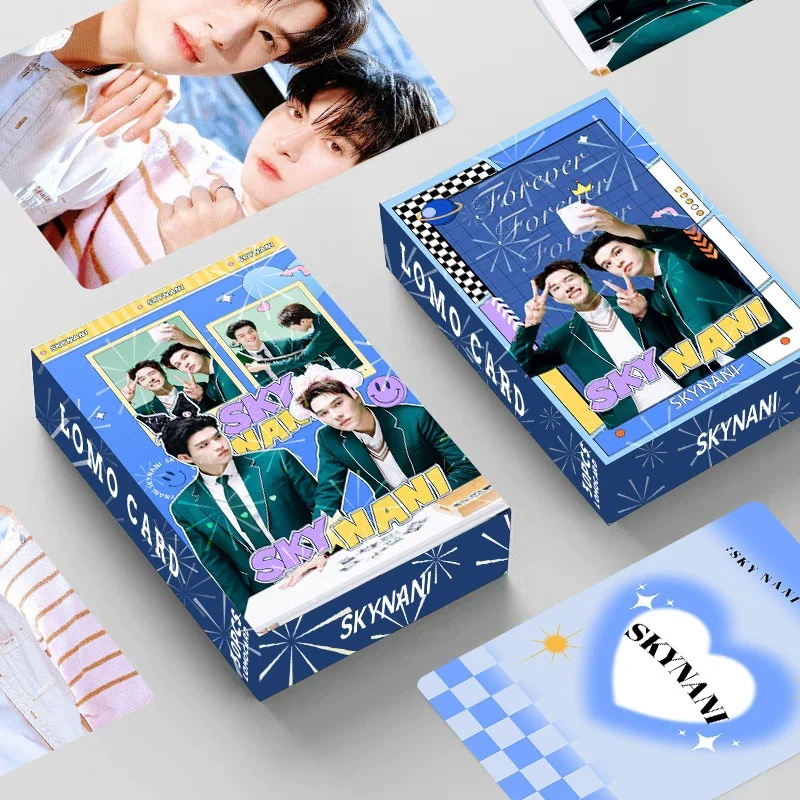 30 Pcs/Set Thai Star SkyNani Lomo Card Sky & Nani Characters Collectible Photo Cards for Fans