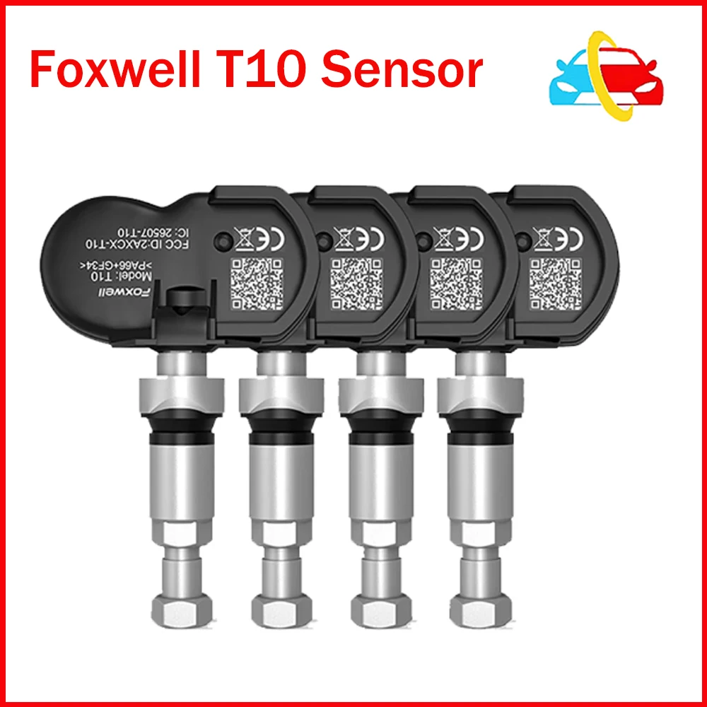 Foxwell T10 Mx-Sensor T10 Sensors TPMS 433MHz 315MHZ OE Universal Activate Programming Tire Pressure Monitor Test Repair Tools