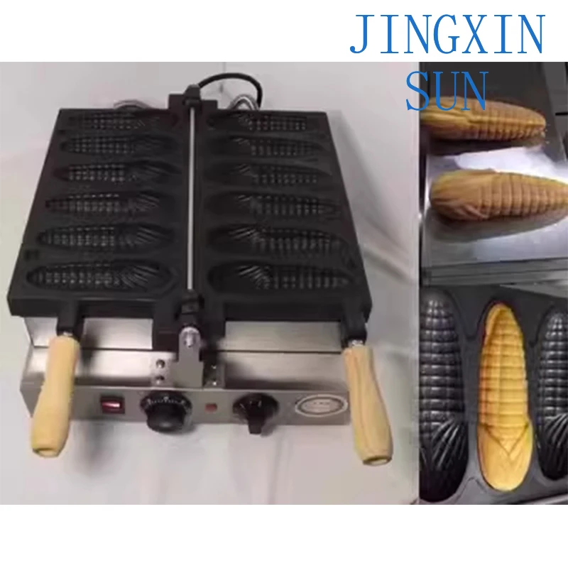 Corn burning machine commercial electric gas corn crispy stick machine can be flipped FY-1101Y electric heating single row corn
