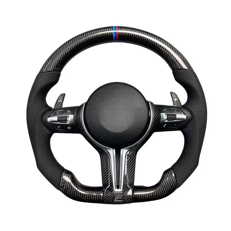 

Подходит для руля BMW M3 M4 3 серии, кожаный чехол из карбона, ручная прошивка, OEM-бренд, гарантия 1 год.